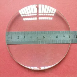 1pc Large Diameter 100mm Double Convex Lens Optical Glass Magnifying Glass Replaceable Lens Focal Length 300mm