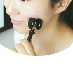 Ebony facial eye massager finger massager wheel roller activity joint meridian acupressure