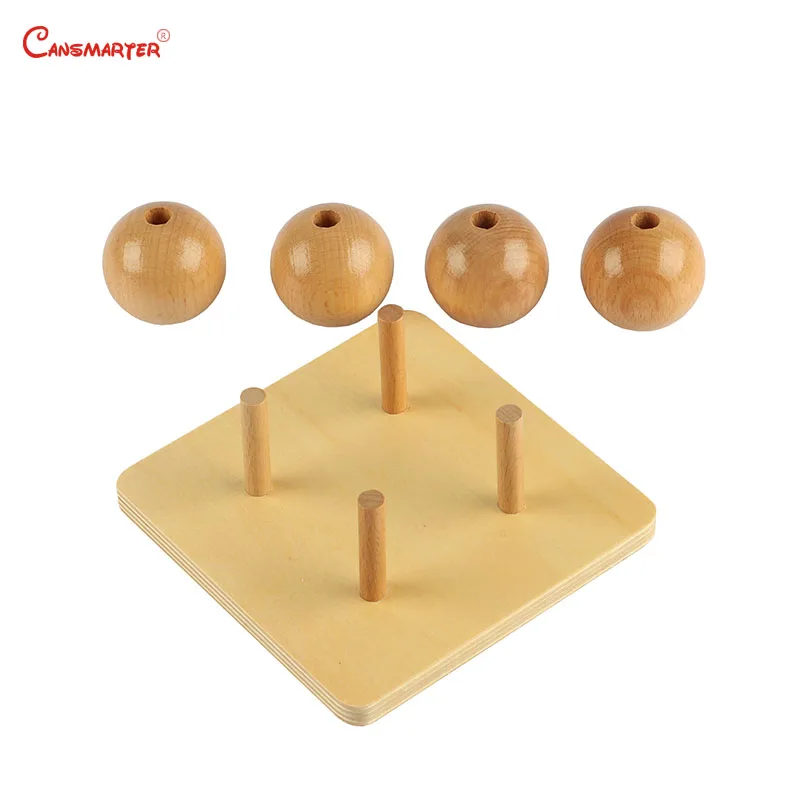 Juguetes de matemáticas Montessori para bebés, juguete educativo Sensorial de bolas redondas, juegos de rompecabezas, juguetes de aprendizaje de matemáticas para niños en edad preescolar