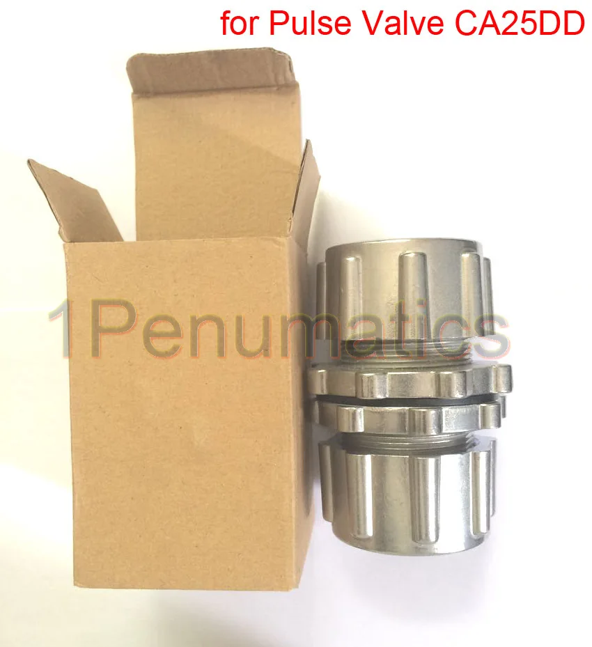 

Free Shipping 10PCS/LOT Pulse Valve 25DD Belt Nut Alloy Bulkhead Connectors for Pulse Valve DMF25DD