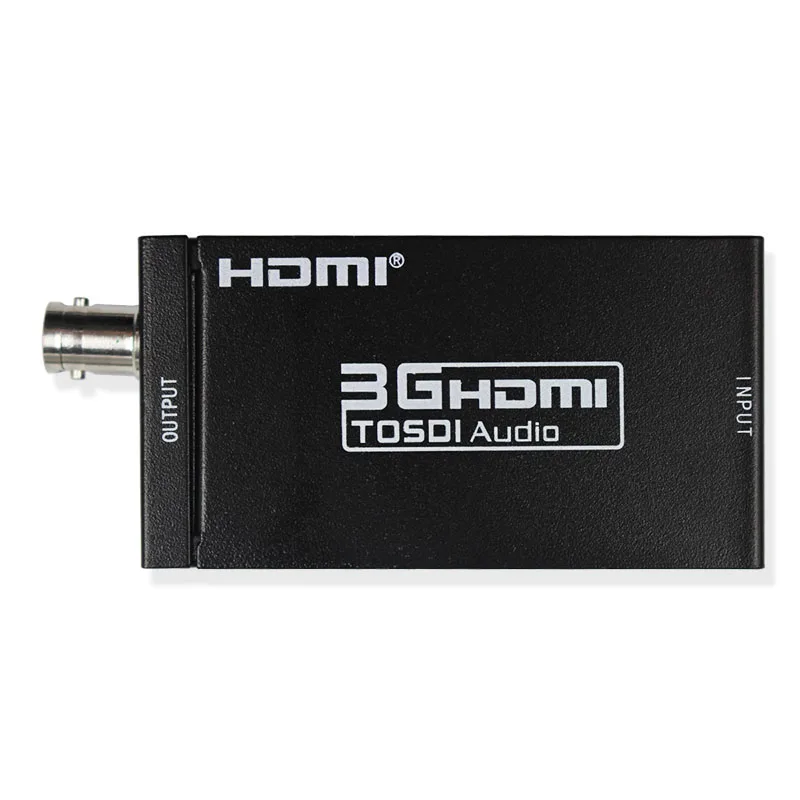 Mini 3G HDMI to SDI Converter Adapter HD To BNC SDI/HD-SDI/3G-SDI 1080P Multimedia HD Video Converter Portable Mini Size