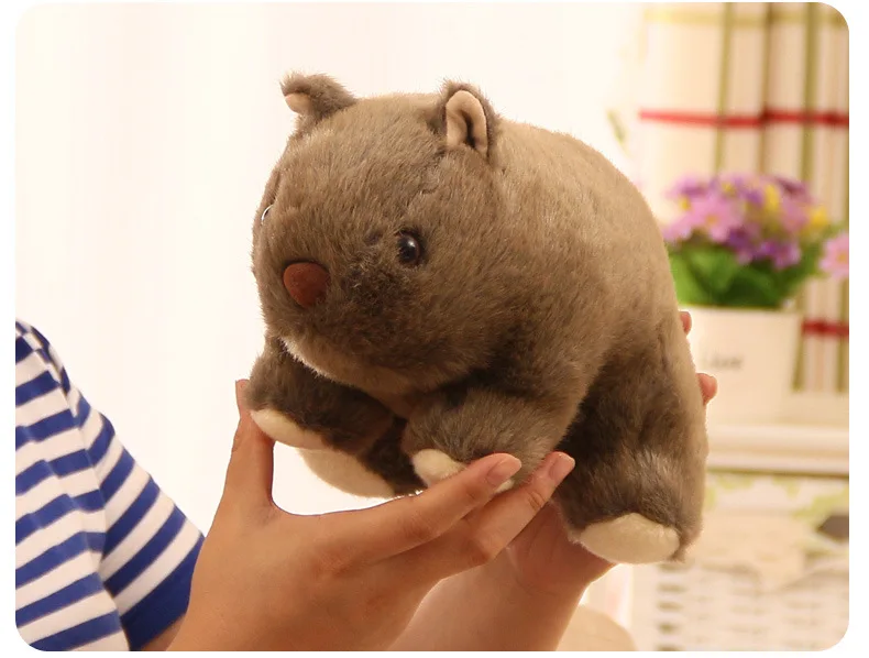 小さなかわいいクリエイティブぬいぐるみシミュレーションマウスおもちゃぬいぐるみハムスター人形ギフト約-25-センチメートル-2993