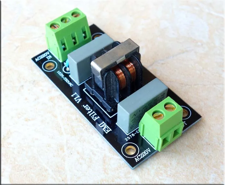 

DIY Kits power supply filter board 2A EMI Filter Filters FOR Voice ascension For DIY