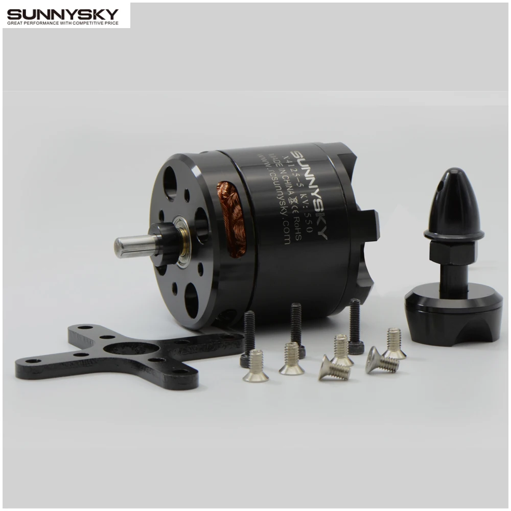 SUNNYSKY X4125 KV465 550KV 6S high efficiency brushless motor Fixed wing motor