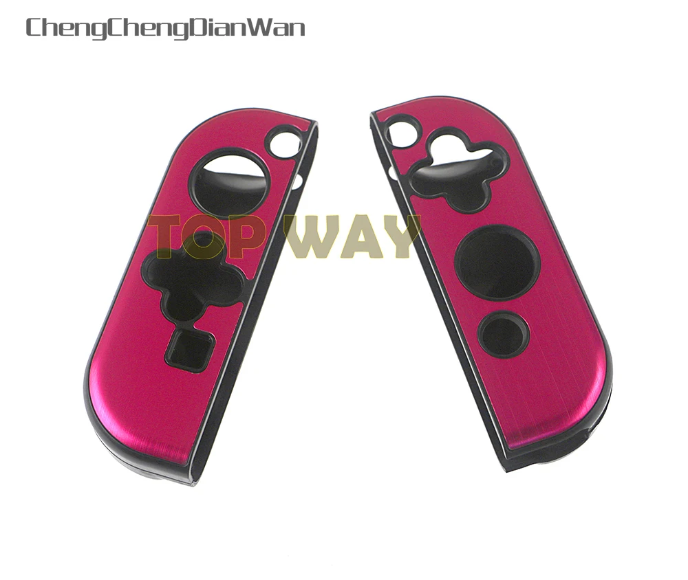 1set For Nintend Switch NS Console JoyCon Controller Handles Aluminum Left Right Hard Protective Case Cover Shells