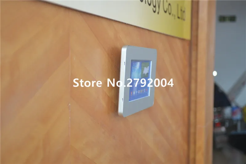 Pendure a parede, suporte samsung tablet pc de 10.1 polegadas, o maior suporte pode ser personalizado para colocar 12.2 polegadas lisas