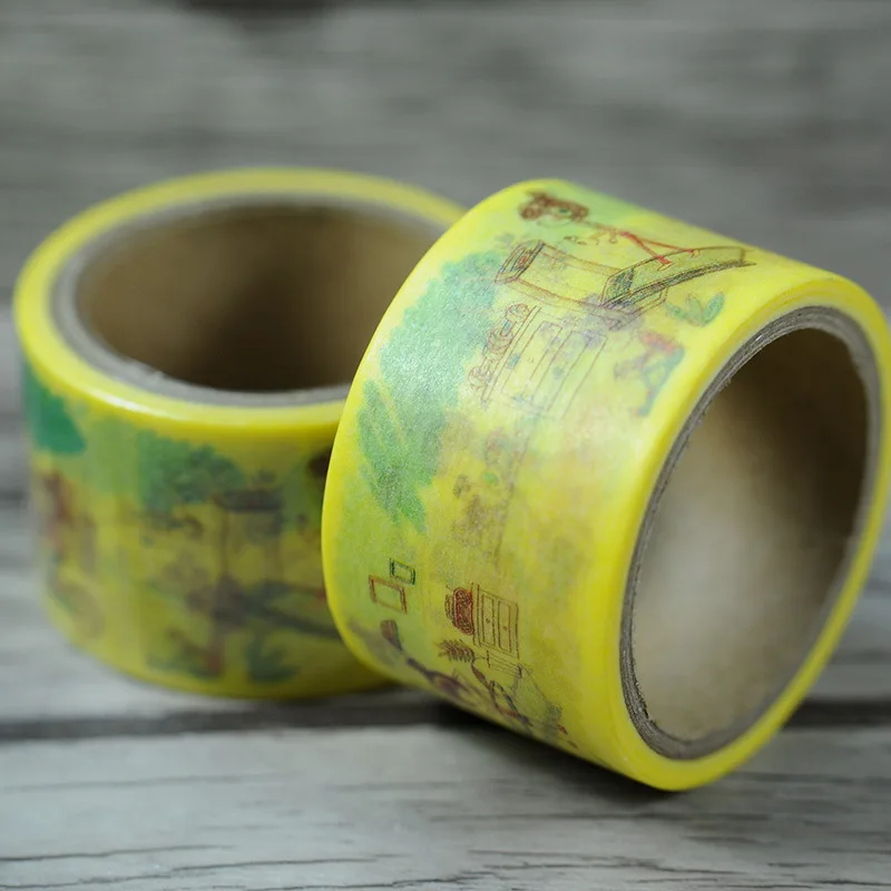 Free Shipping Beautiful 30*10m color city  washi tape/wider diy paper tape,masking washi tape