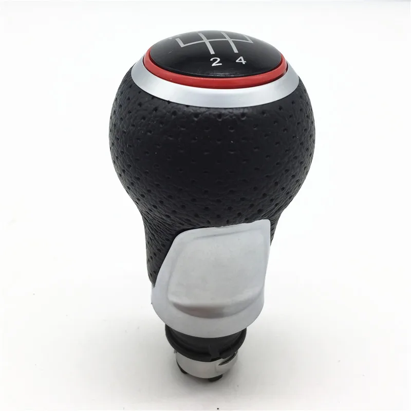 5 Gear 6 Speed Car Shift Gear Knob 12mm For Audi A3 A4 A5 A6 VW Golf 1 2 3 4 5 Polo Bora Mk4 golf 4 5 6 Audi A4 Caddy Beetle 9C