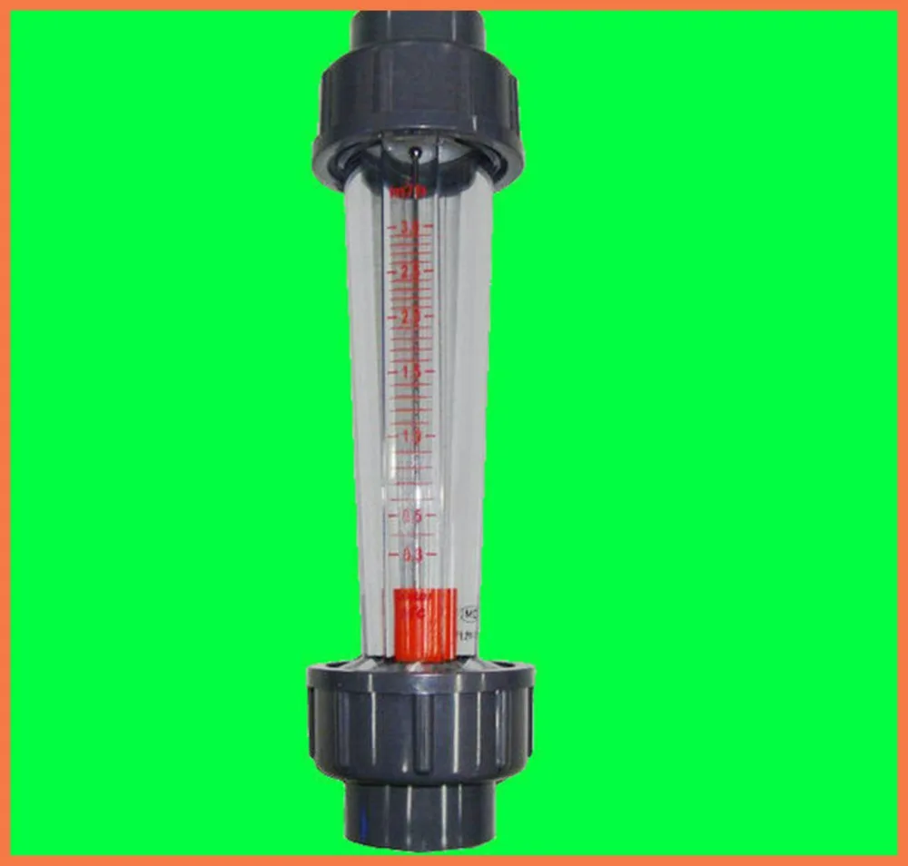 LZS-25 (100-1000L/H Short tube)High-quality pipe float liquid plastic water Flow meter LZS25 Measurement Instruments FlowMeters