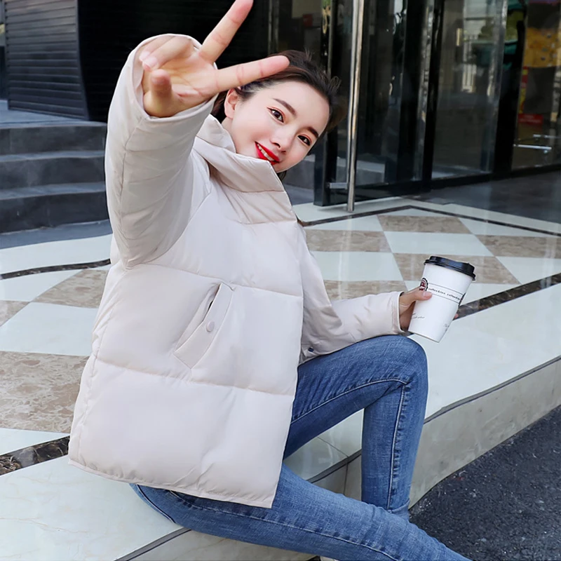 KISBINI New Winter Jacket For Women Thicken Warm Down Coat Female Light Outwear Women Parkas Casual Jackets Parka Wadded