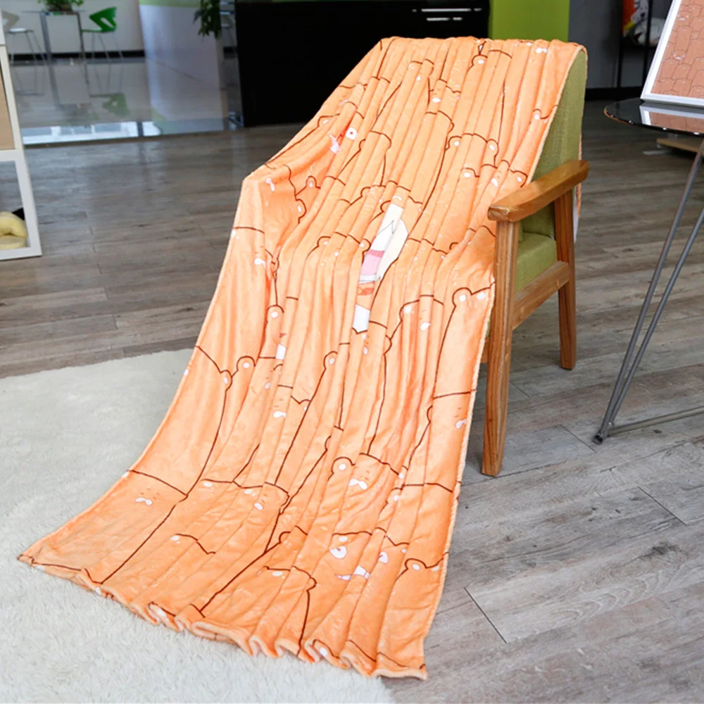 Himouto! Umaru-chan Soft Throw Blanket Travel Flannel Solid Color Blankets