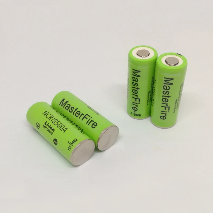 

MasterFire New Version 100% Original Battery For Panasonic 3.6V 18500 NCR18500A 2000mAh Rechargeable Lithium Batteries Cell