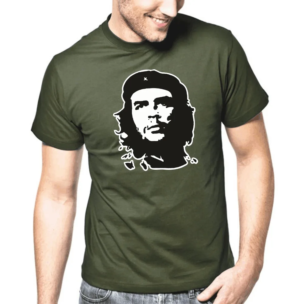 T-Shirt Fashion 2019 Hipster O-neck popular tops Che Guevara Kult Ikone Revolution Stencil Art urban T shirt