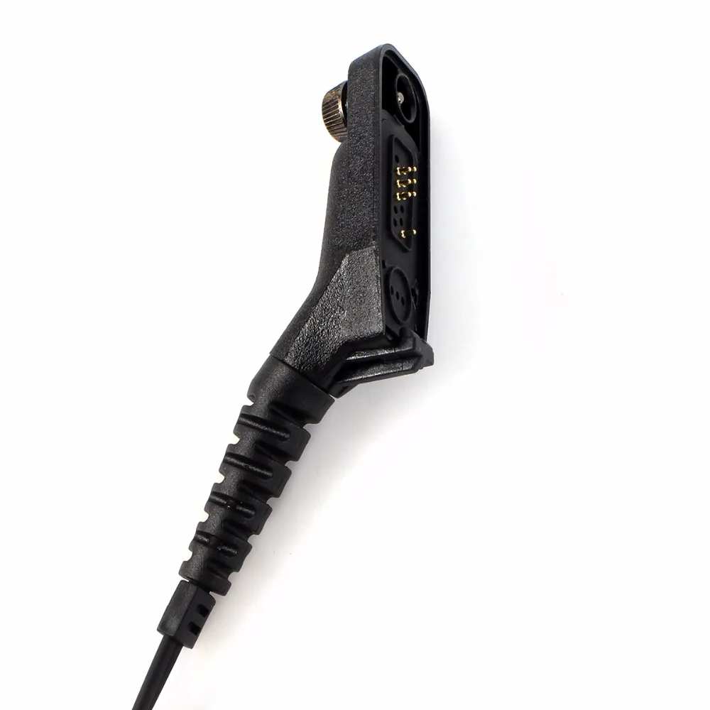 Retevis R-1M21 Grande PTT Mic Auricolare Tubo Acustico Auricolare Per Motorola DP4800 DP4801 XPR6550 DGP4150 P8268 Walkie Talkie ecc.