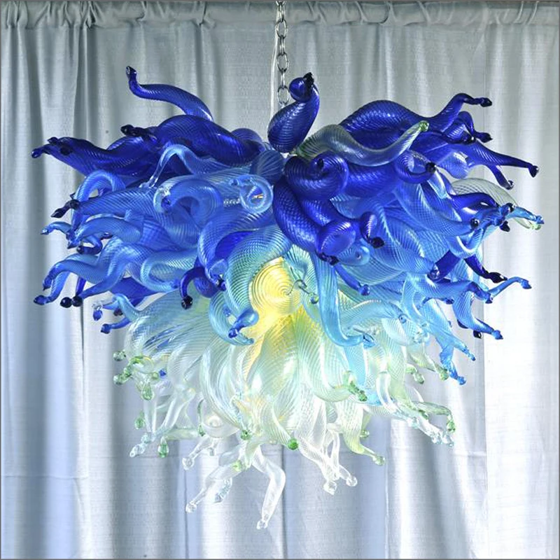 

Abstract Outdoor Blown Murano Glass Chandeliers Hand Blown Murano Glass Ceiling Lights Designer
