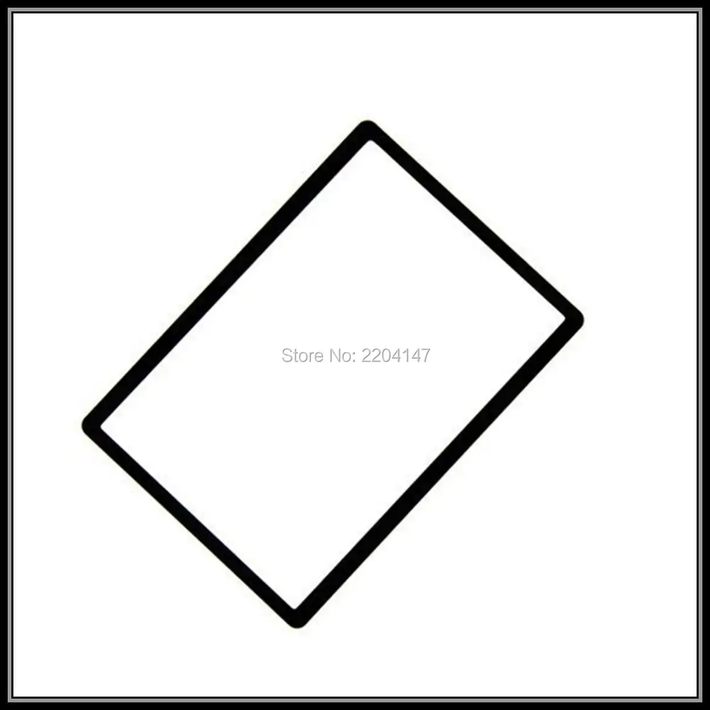 캐논 6D 카메라 스크린 보호대 및 테이프용 LCD 스크린 윈도우 디스플레이 (아크릴) 외부 유리, 1 개 신제품