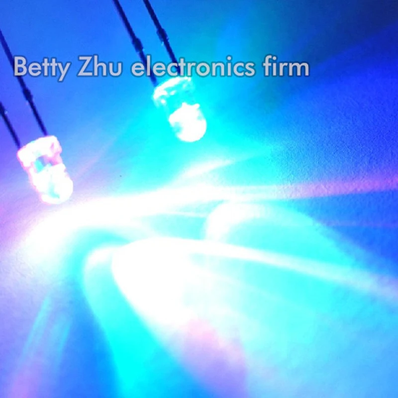 

1000PCS/LOT LED light-emitting diode 3MM Round Colorful LED flashing slowly highlighted