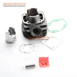 44mm 60cc Cylinder Kit HOND DIO 50 Large Cylinder Linz AF17 AF18 AF27 AF28 Piston pin 12mm