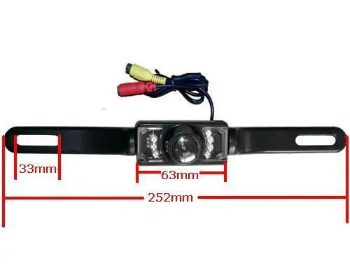 Car Licence Plate Back Up Camera - Rear View Cameras Reversing with Night Vision