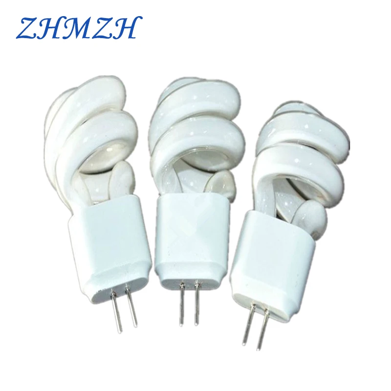 

5pcs/lot G4 AC 220V 3W 5W Lens Headlight Energy-Saving Light Bulbs Mirror light Aisle Lamp Small Spiral Tube Two Pins