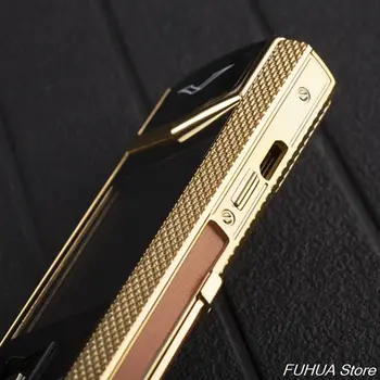 Luxusní barový telefon V9 s kovovým tělem K9 Dual Sim Bluetooth Dialer pro seniory Mobilní telefon s neviditelnou klávesnicí Podpora ruské klávesnice 10 nejlepší prodej nejlepší telefon - №9