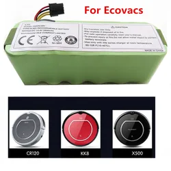For Ecovacs CR120 Dibea Panda X500 X580 Kk8 Haier Sweeping Robot 14.4V 3500mAh NI-MH Rechargeable Vacuum Cleaner Battery