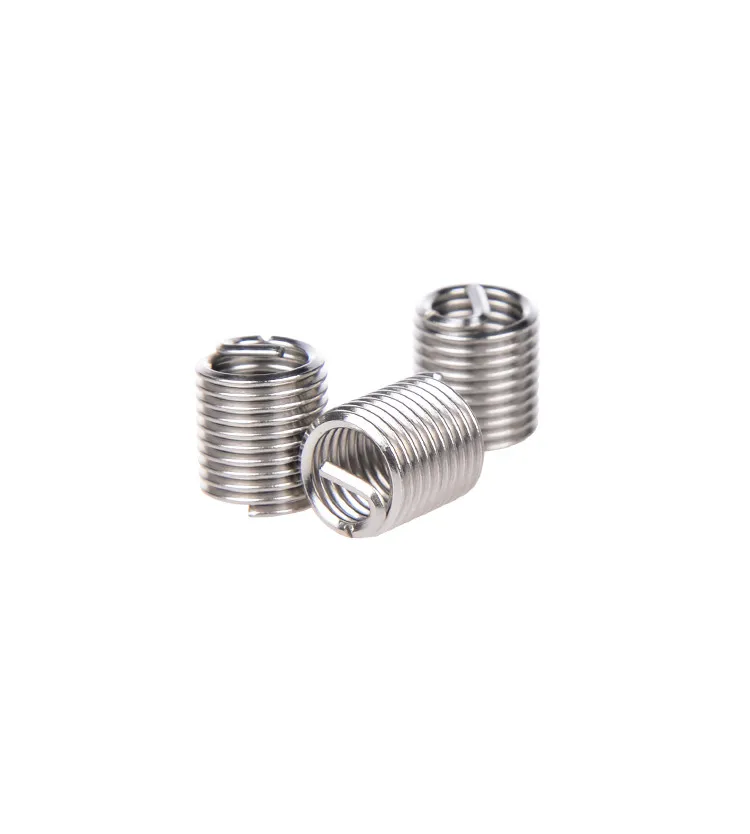 100pcs M2*0.4*3D Wire Thread Insert M2x3d Wire screw sleeve, M2 Screw Bushing Heliciol Wire Thread Repair Inserts SUS304