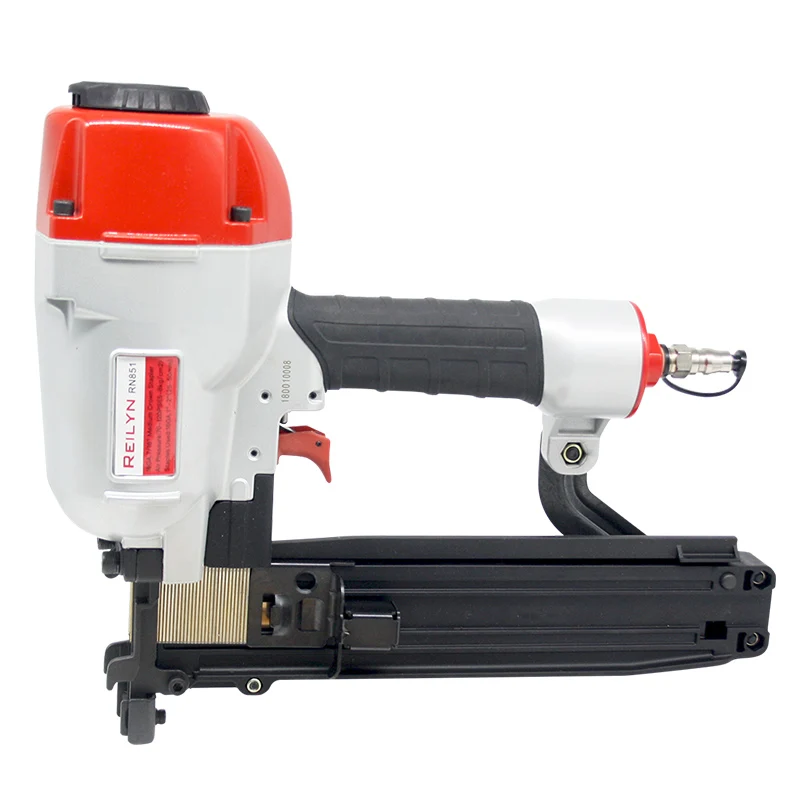 Imagem -04 - Reilyn Air Grampeador Ferramenta Pneumático Nailer Telhados para Madeira Decoração para Telhados Ferramenta 16ga Rn851 2550 mm Wide Crown
