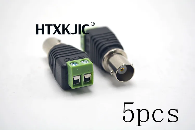 BNC разъемы BNC Female CAT5 для камеры разъем CCTV видео балун Джек AV винтовой терминал коаксиальный разъем