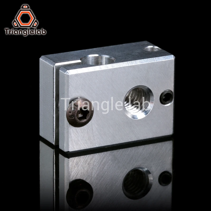 R Trianglelab Highall-metal v6 hotend J-head Hotend disipador de calor bloque calentador rotura de calor boquilla V6 para ED HOTEND para PT100