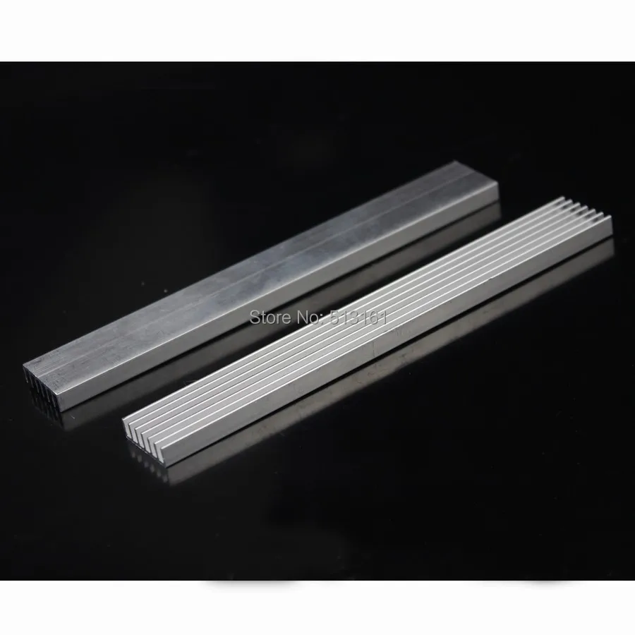 5pcs/lot 150x20x5mm Aluminum Heatsink For LED IC Chip Heat Sink 150mm