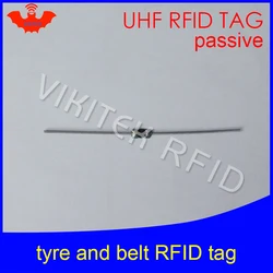 UHF RFID tyre tag EPC Gen2 ISO18000-6C 915mhz 900mhz 868mhz 860-960MHZ 90*4mm Alien Higgs3 passive RFID belt tag