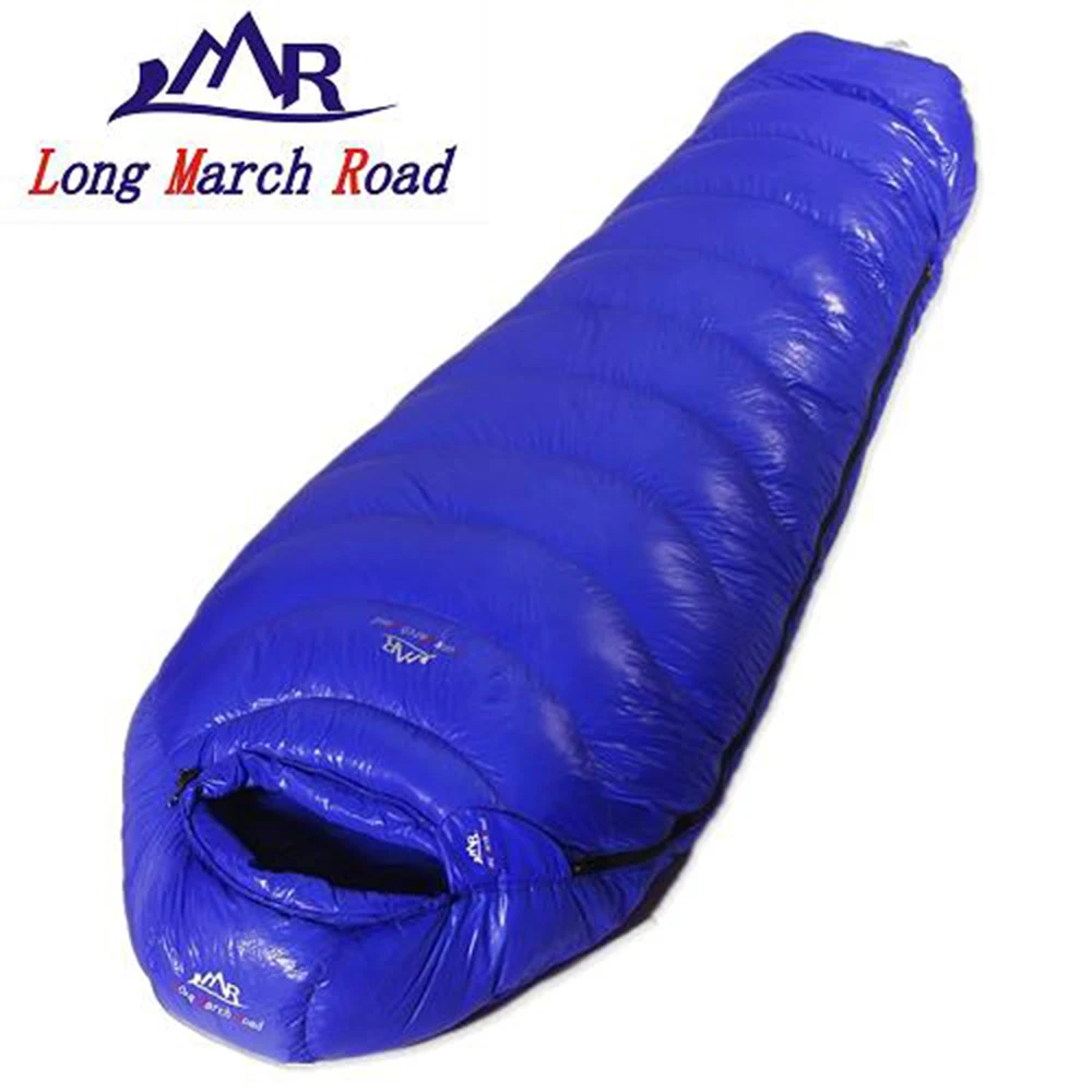 

LMR 2500G White Goose Down Filling Winter Use Waterproof Warm Comfortable Camping Sleeping Bag Saco De Dormir Lazy Bag