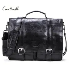 Men’s Vegetable Leather Laptop Briefcase #2