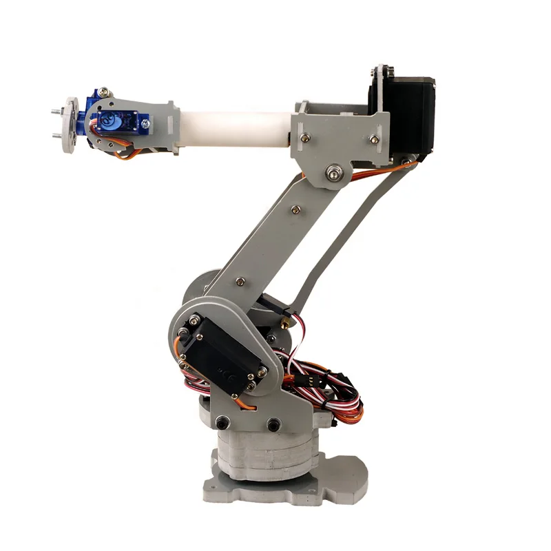 6DOF controlled 6-axis parallel-mechanism laser cut  robot arm PalletPack industrial robot arm arduino