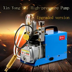 300BAR 4500Psi 30Mpa High Pressure Water Cooling Air Pump 220V Electric Pump Miniature Air Compressor PCP for Car Home Industry