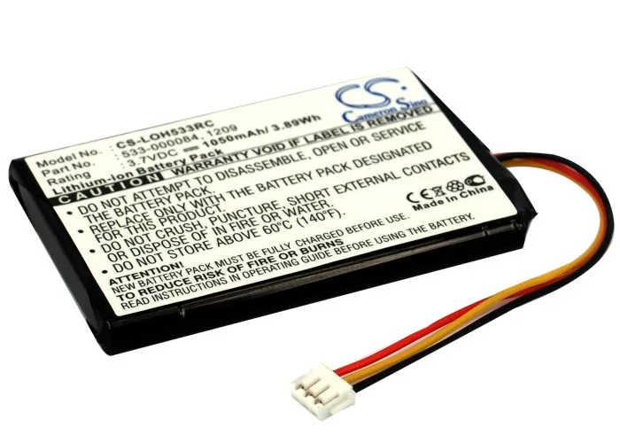 Cameron Sino Battery For Logitech 915-000198,Harmony Touch,Harmony Ultimate High Capacity