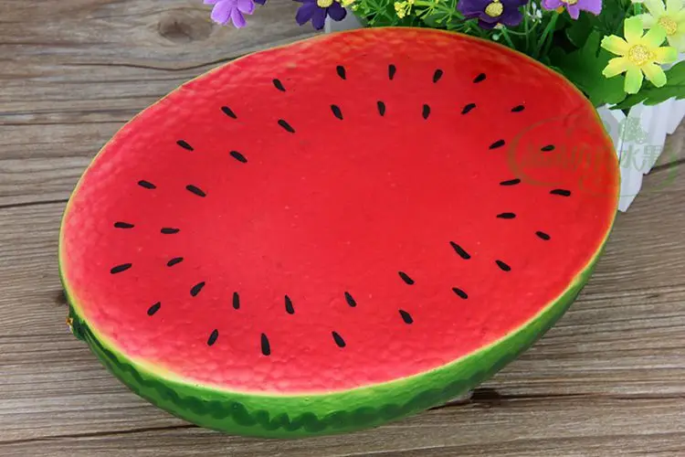 Simulation Watermelon Model Artificial Fruits Fake Fruit Decoration Fruit Shop Decorative Props Fake Watermelon Slices Kitchen