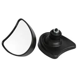 Black Fairing Mount Rear View Mirror For Harley Electra Street Tri Glide Ultra Limited FLHTCU FLHX FLHTK FLHTCUTG 2014-2022