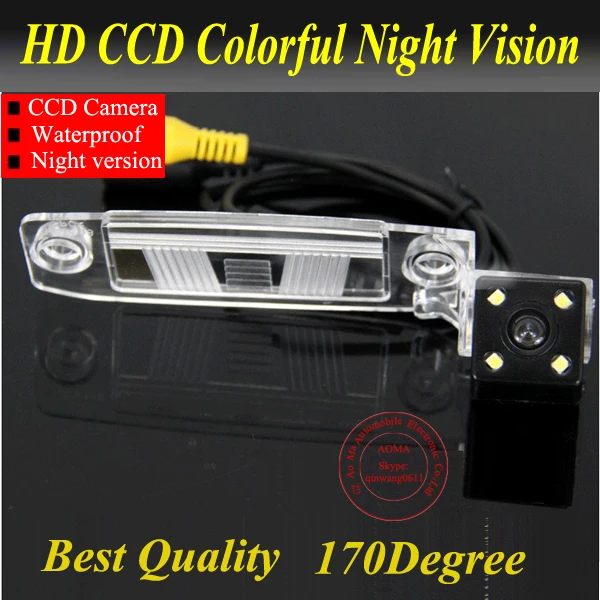 

For Camera Car Rear View Camera With 4 LED HD CCD Camera For KIA Sportage R 2011-2012 / K3