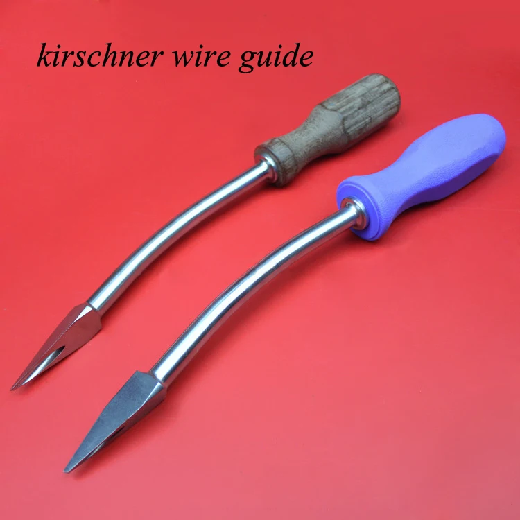 Orthopedics instrument stainless steel kirschner wire guide reamed holes 3.2 needle guide suits for lower limbs orthopedists use