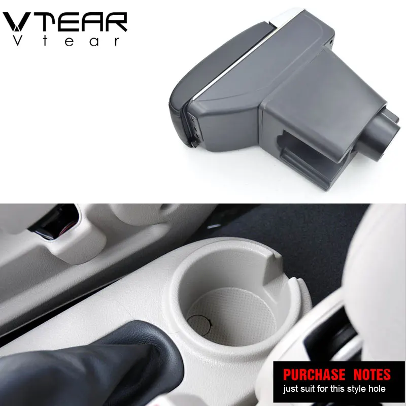 Vtear For Chevrolet Nexia Armrest Interior Center Console Arm Rest Storage Box Decoration Car-Styling Accessories Parts 2008