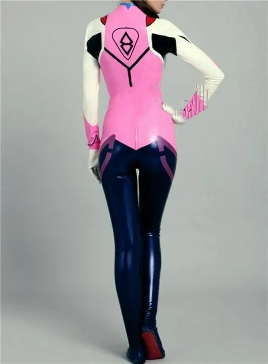 Rubber Latex Latexanzug Uniform Zentai Suit Gummi Cosplay Multicolor 0.4mm