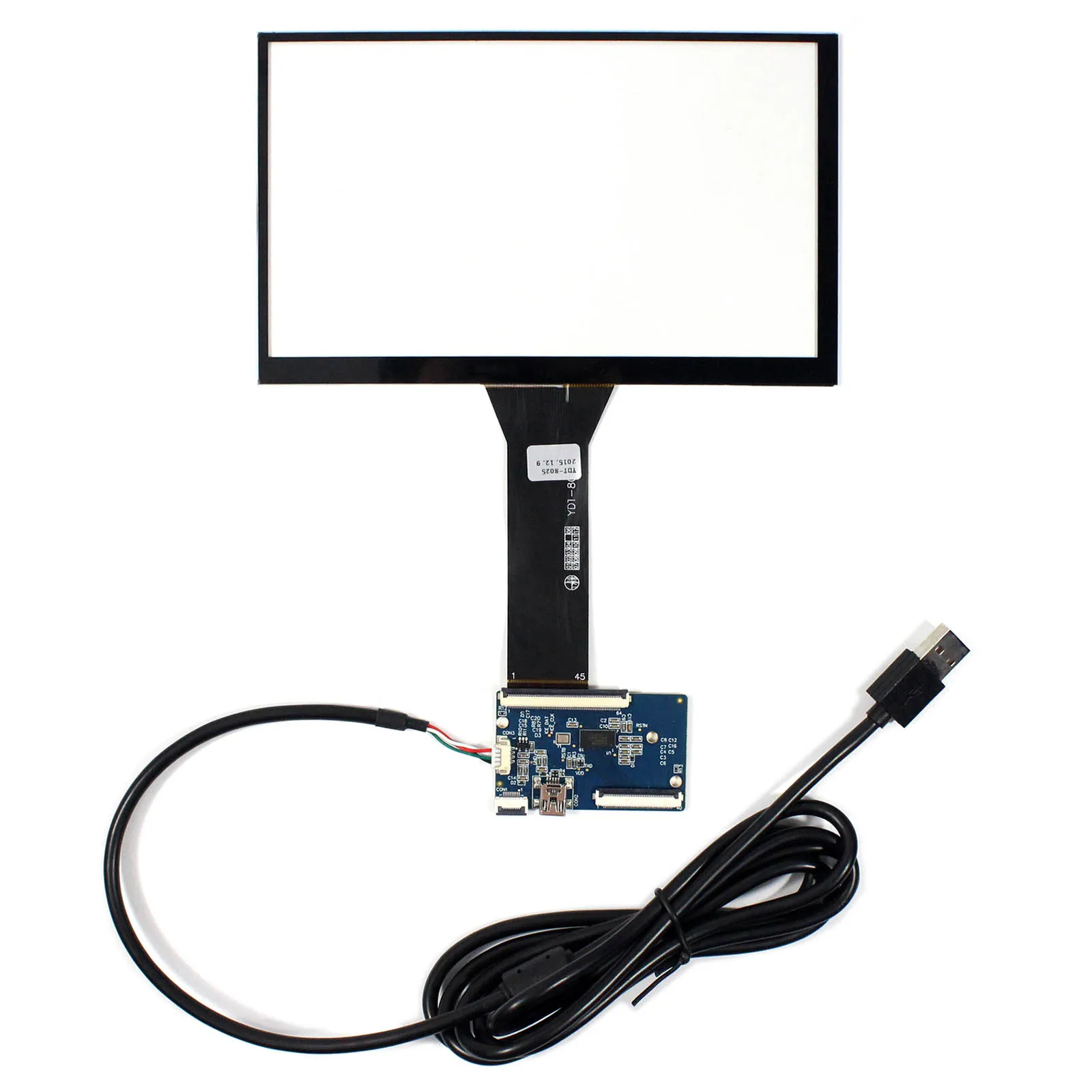 

Capacitive Touch Panel 7inch 165mmx100mm Compatible With 7inch 16:9 LCD Screen 800X480 Resolution