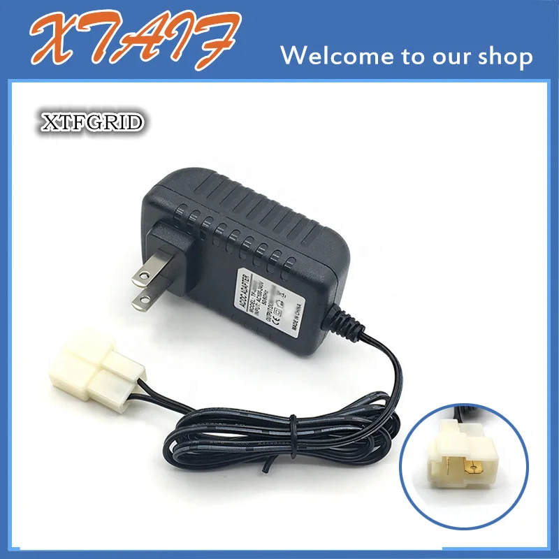 7V 0.8A 7V 800mA AC100-240V Battery Charger Adapter for Toy Car Children Kids TRAX ATV Quad Ride On Car RC Car for Huffy X6 X5