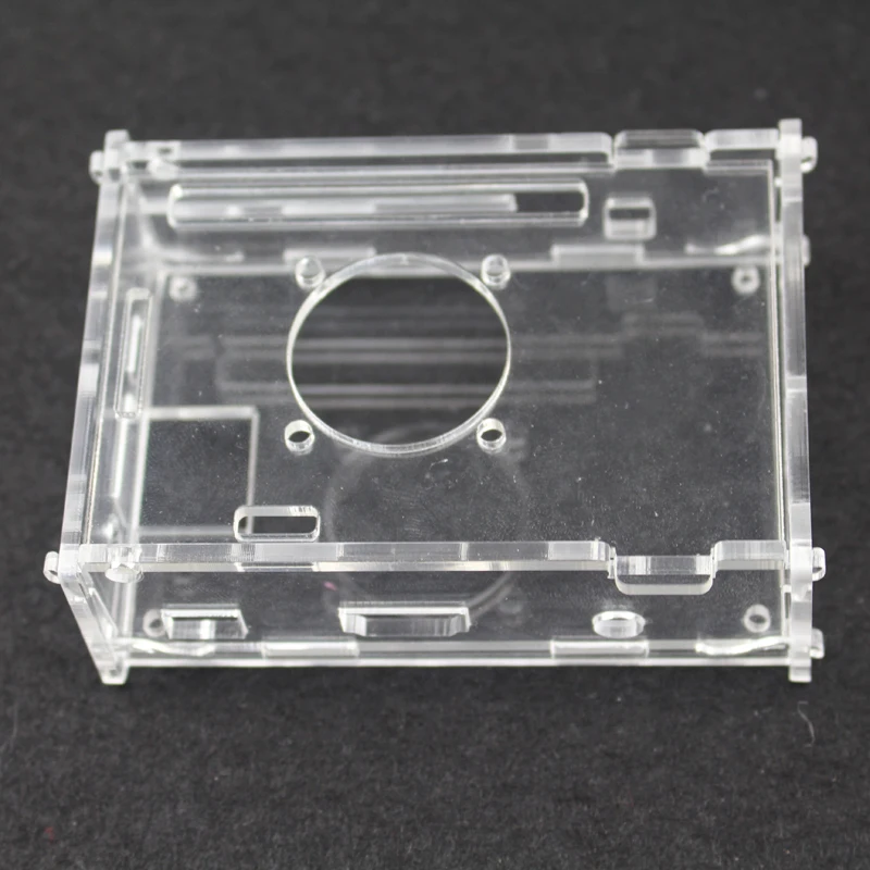 Orange Pi PC Acrylic Case Clear Box Transparent Cover Plastic Shell Protective Enclosure compatible for Orange Pi PC Plus