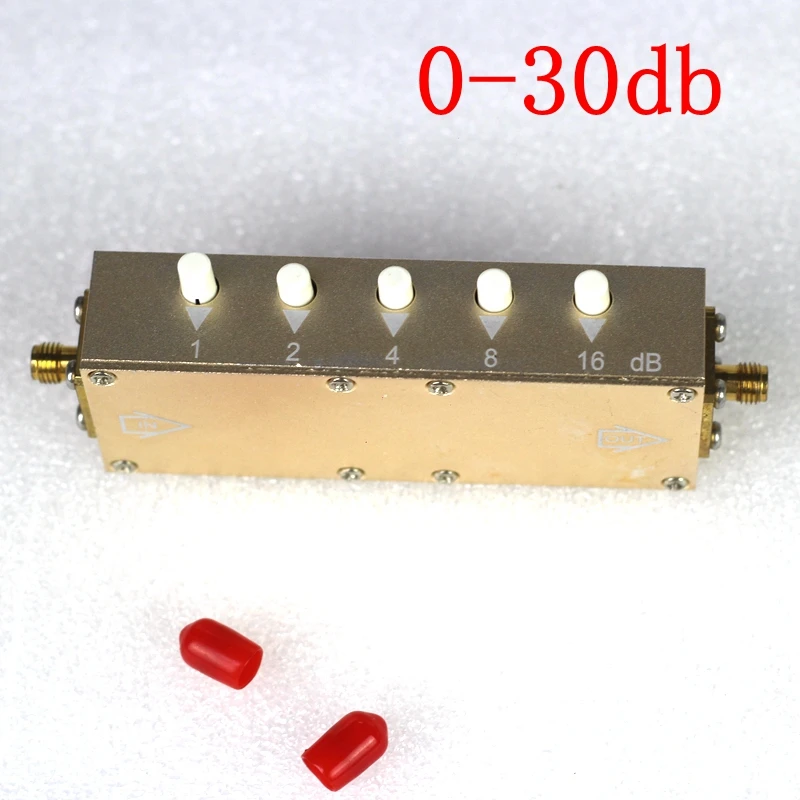 50 ohm push-button step attenuator,Key-Press Attenuator DC to 2.5GHz