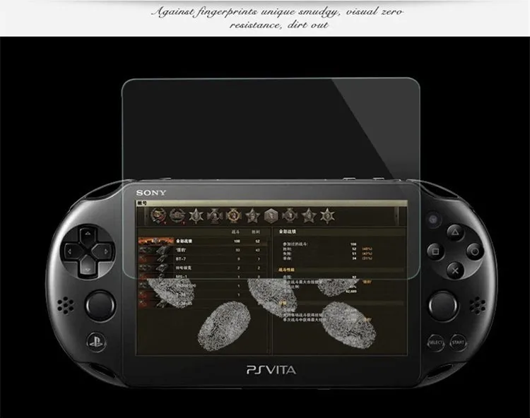Tempered Optical Glass HD LCD Ultra-thin 8H Screen Protector Cover Film Camera Protection for Sony PS Vita PSV1000