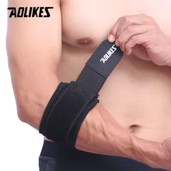 AOLIKES 1PCS Adjustbale Tennis Elbow Support Guard Pads Golfer's Strap Elbow Lateral Pain Syndrome Epicondylitis Brace