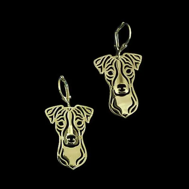 Women's Jewelry Jack Russell Terrier Dog Shaped Earrings